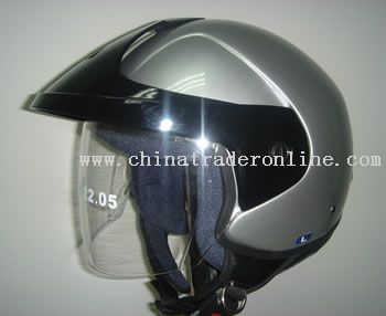 FIBER GLASS OPEN FACE HELMET